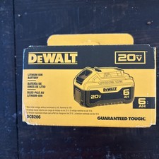 DEWALT DCB206 20V Max 6.0Ah Lithium-Ion Battery *New/Sealed*