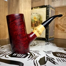 Ascorti Chimney Stacked Poker, with Bamboo Shank Ferrule, Hand Made 🇮🇹