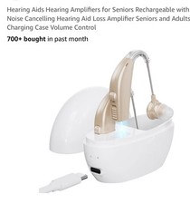 Hearing Aids Hearing Amplifiers for Seniors Rechargeable with Noise Cancelling