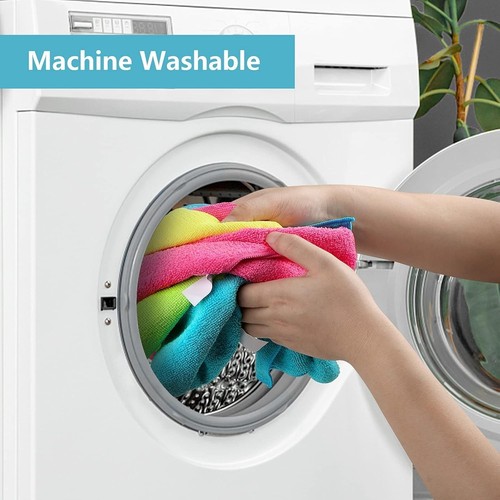 Versatile & Ultra-Absorbent Microfiber Cleaning Towels - 11.5"x11.5" in 4 Colors - Picture 9 of 9