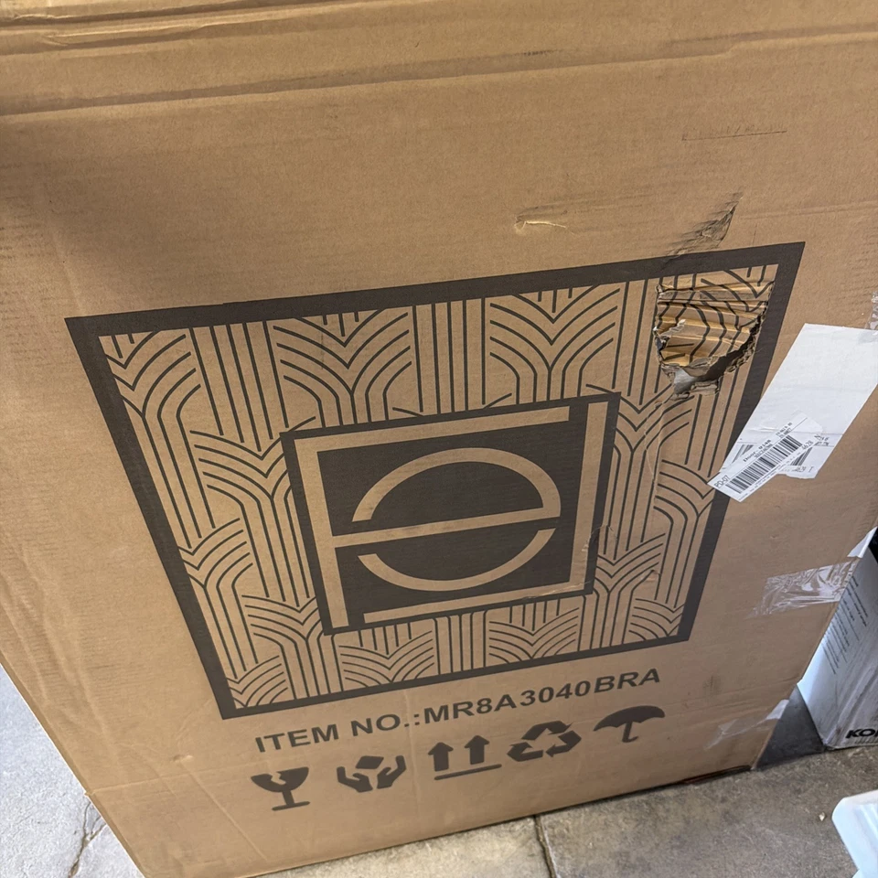 Elegante Iluminación MR8A3040 Remy 30"W x 40"H Rectangular Plana - Latón Foto 4 de 4