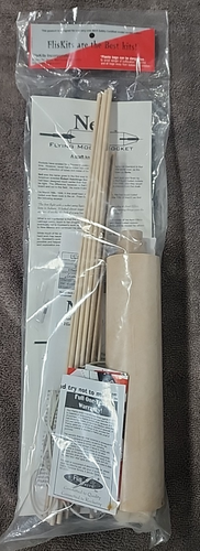 Fliskits Nell #FKI-SC003 neue fliegende Modellrakete Kit kostenloser Versand! Keine Reserve! - Bild 3 von 3