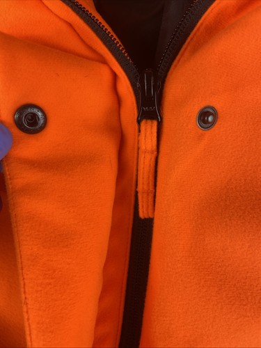 Boys Extra Large DSG Orange Winter Hunting Addie Insulated Jacket Vibrant Hooded - Picture 5 of 13