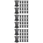 60 PCs Lampe Finial Ersatz Light Knob Lampen Schattenhalter