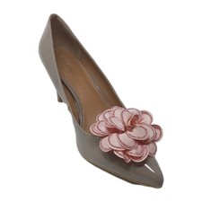 Light Pink Color Flower Clip for Shoes 2 pcs , Flower Clips, Shoe Clips