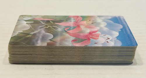 Mazzo di carte da gioco vintage Pink Tiger Lily’s Trump Hoyle made in USA - Foto 9 di 11
