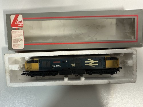 LIMA CLASS 37 425 CONCRETE BOB BR BLUE WEATHERED SUPERB DETAIL BOXED - Picture 3 of 19