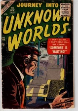 JOURNEY INTO UNKOWN WORLDS #44 (1956) GVG GOLDEN AGE ATLAS COMICS