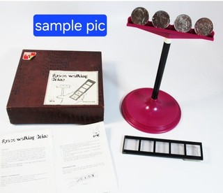 Vintage Space walking Coins" magic trick set by Tenyo Co. Ltd. w/Instructions