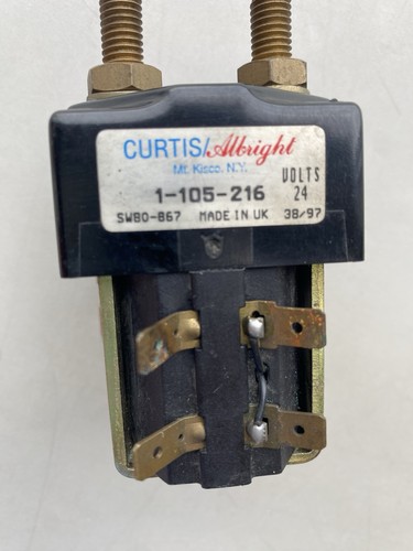 Curtis Albright SW80-867 Contattore elettrogeno monoazione 24VDC 100A - Foto 4 di 13