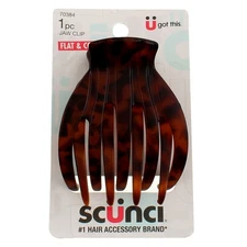 2 Pack Scunci U Got This Flat And Comfy Jaw Clip