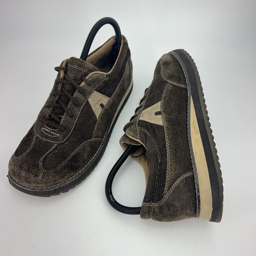 Zapatos Airwalk Vintage Para Mujer Talla 8 Marrón Pana Gamuza Con Cordones Retro Patín - Imagen 9 de 15