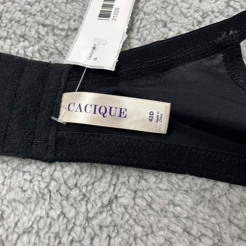 Cacique Bra 42D Plunge Lace over Sexy Lane Bryant - Picture 10 of 12