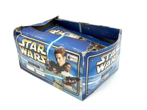 Star Wars Episode 2 Attack of The Clones  Merlin Album,stickers 23 Packs+box#BB - Imagen 1 de 8