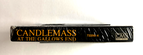 SEALED CANDLEMASS "AT THE GALLOWS END" 1988 DOOM SLUDGE 666 METAL BLADE CASSETTE - Bild 3 von 3
