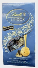 Lindt Lindor Irresponsible Smooth Cookies & Cream White Chocolate Truffles 5.1oz