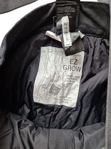 The North Face Salopettes Size Large Youth Black Adjustable Waist Snow Pants - Picture 4 of 5