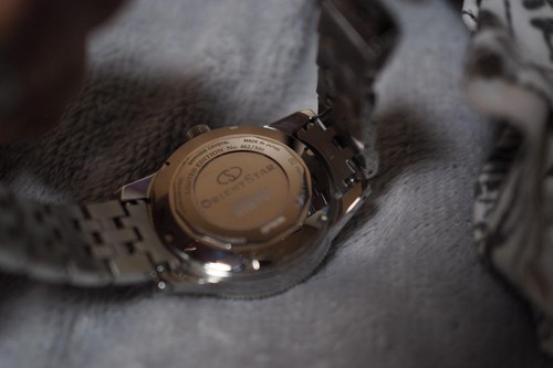 Orient Star Diver 1964 RK-AU0501B automático redondo plateado W40 mm hecho en Japón - Imagen 16 de 24