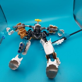 LEGO BIONICLE: Kopaka-Master of Ice AS IS Missing mask Partially complete