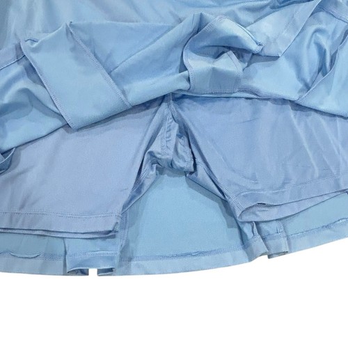 Tail Neu mit Etikett 17" Golf Tennis UPF 50+ blau Plissee Pull-On Rock Skort Größe XL - Bild 6 von 8