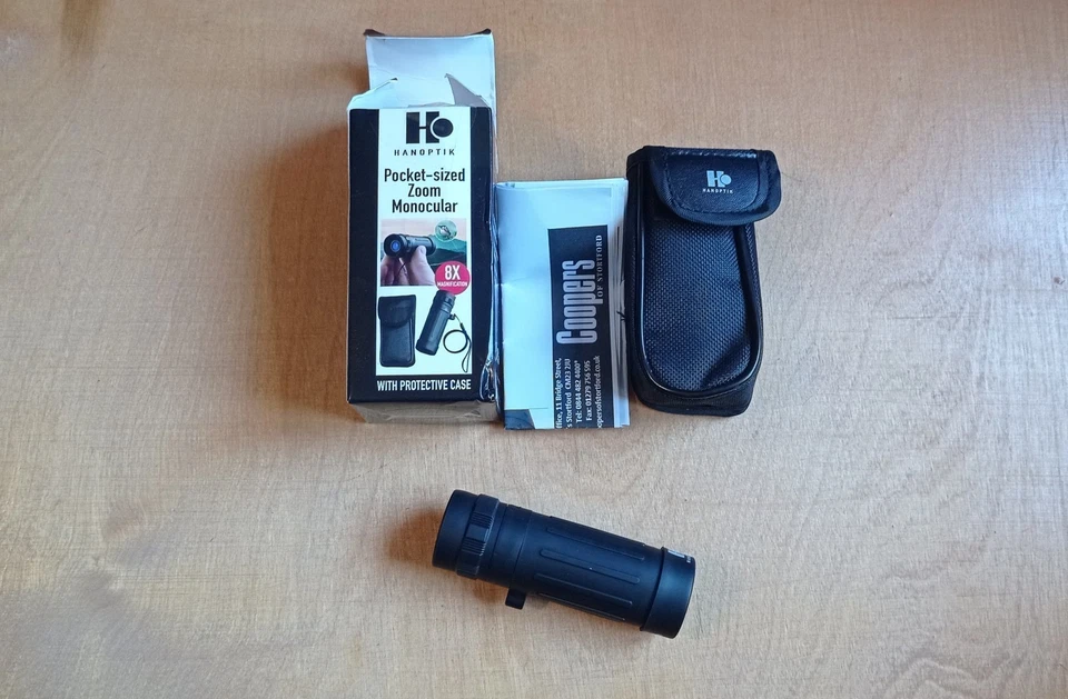 Hanoptik Pocket-Sized Zoom Monocular 8x Magnification Bird Watching Hiking Trave - Image 4 of 4