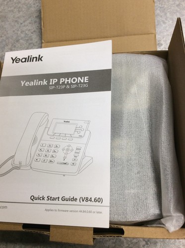 Yealink T23G IP POE Phone - YEA-SIP-T23G BRAND NEW IN BOX - Picture 6 of 10