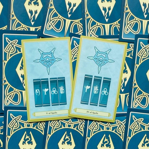 The Elder Schnörkeln V: Skyrim Tarot Karten Deck & Ratgeber Insight Editions Neu - Bild 5 von 15
