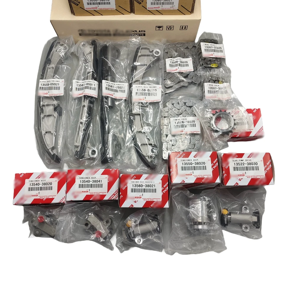 OEM For Toyota Lexus Sequoia Land Cruiser LX570 5.7 Timing Chain Kit Sprocket - Image 2 of 4