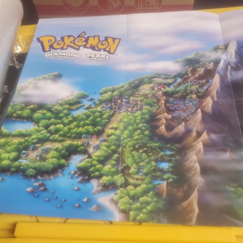 Pokemon Diamond & Pearl Version Vol.1 Scenario Guide Nintendo DS '06 With Poster - Picture 6 of 12