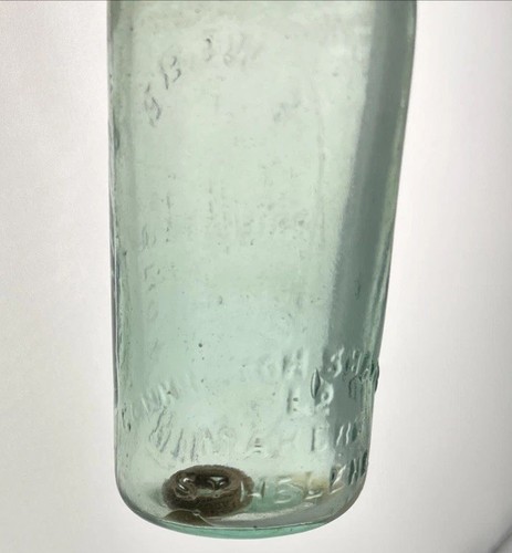 Vintage Small 6oz Codd Bottle S. Webb Priestfield Wolverhampton - Picture 8 of 8