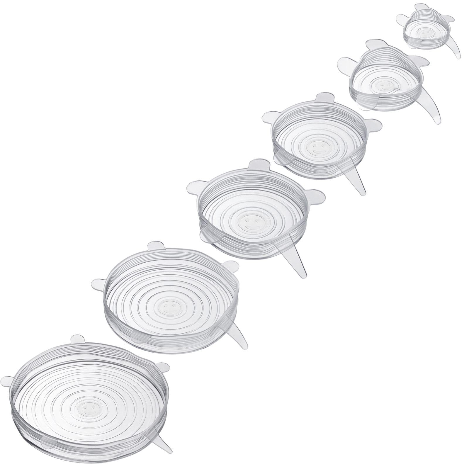 Westmark Round Fresh Lid - Эластичные силиконовые крышки многоразового использования для различных емкостей