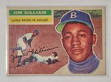 Vintage 1956 Topps - Jim Gilliam #280