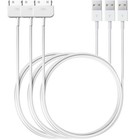 Cbiumpro 30 Pin to USB Charging Cable (3 Pack 3.3 Ft) Fast Charge & Sync... 