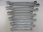 Snap-On OEX Series Combination Wrench 11pc Set 3/8"-1" 12pt Vintage