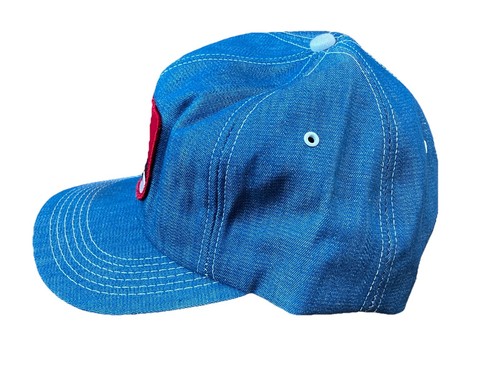 Original Heinold Hogs Market Sombrero Gorra de Béisbol De Colección Snap Back Trucker Hat Años 90 - Imagen 2 de 7