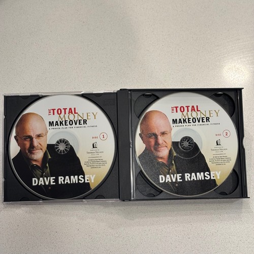 The Total Money Makeover by Dave Ramsey Audio Book 3 CDs Audiobook Disc - Imagen 4 de 5