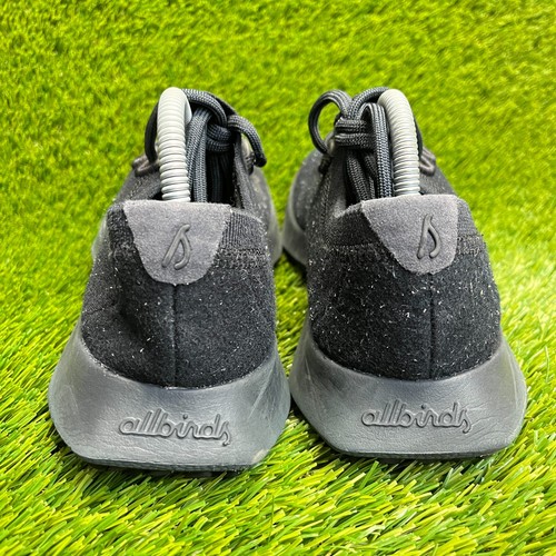Allbirds Wool Dasher 2 Mizzles Womens Size 10 Black Running Shoes Sneakers - Picture 6 of 10