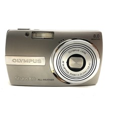 Olympus Stylus 810 Digital Camera 8.0MP All-Weather W/ Battery No Charger Tested