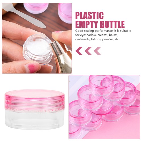 20 Pcs 5g Round Cream Box Cream Bottle Cosmetic Separated Bottle Empty ( ) - Bild 6 von 12