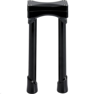Biltwell Inc. 6413-201-10 O/S Murdock Riser - 10in. - Black