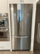 KF2982SF-05-0493-Miele 36" Built-in French Door Fridge Stainless Display Model