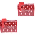  Set of 2 Süßigkeiten Box Deko Briefkasten Weihnachtsgeschenkboxen