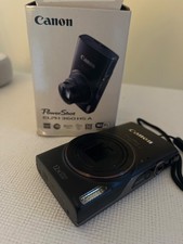NEW Canon PowerShot ELPH 360 HS A 20.2 MP Digital Camera - Black