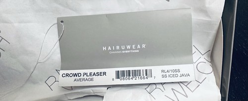 Raquel Welch CROWD PLEASER Average Tru2Life Mono Part Lace Front Iced Java NEW - Picture 20 of 24