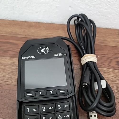 Ingenico Lane 3000 USB Pin Pad Reader Credit Card Payment Terminal Tap Pay - Picture 3 of 3