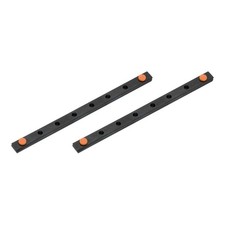 2pcs MGN12 200mm Linear Guide Rail, Black