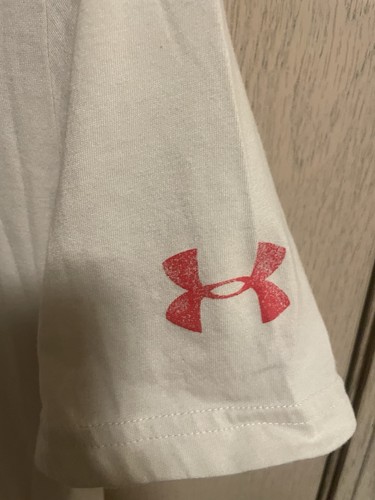 Under Armour Project Rock T-Shirt Brahma Bull Medium Short Sleeve Beige Red.  A2 - Picture 3 of 8