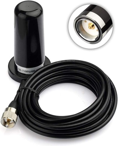 Bingfu Vehicle Ham Radio Mobile Antenna Dual Band Magnetic Base - Picture 1 of 9