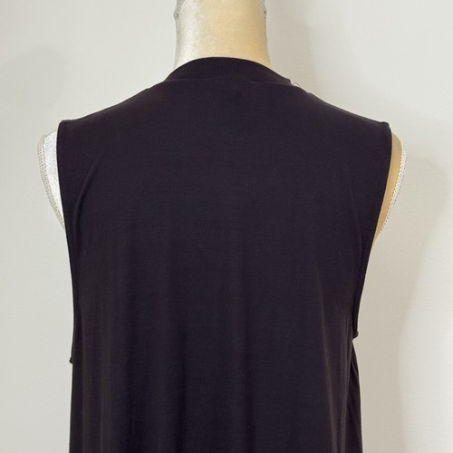 NWT J. Crew Swingy Sleeveless Shift Dress Size M Black Pockets - Picture 10 of 13