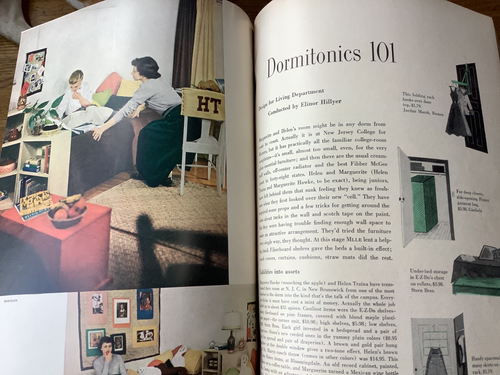1949 Mademoiselle Magazine August Issue Fashion College Issue - Foto 15 di 15